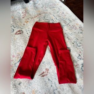 Red Vitality Leggings